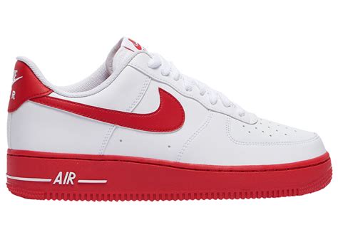 weiß rote nike air force